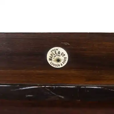 Antiker edwardianischer Mahagoni-Frisiertisch-Schminktisch 