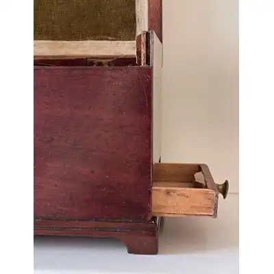 Antike Mahagoni-Teekiste - Teebox mit Geheimfach – Georgianisch, ca. 1780