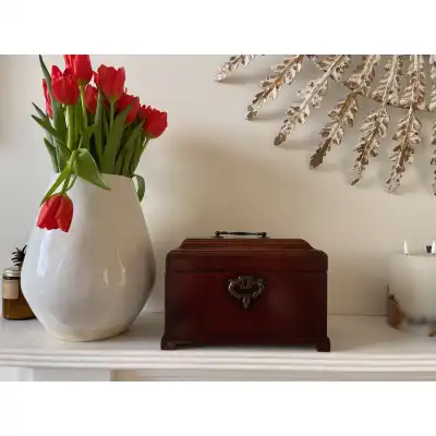 Antike Mahagoni-Teekiste - Teebox mit Geheimfach – Georgianisch, ca. 1780