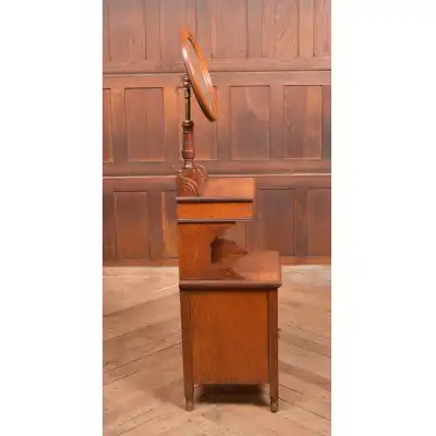 Edwardianischer Rasierständer aus Eiche – Antikes Schmuckstück für Ihr Zuhause 