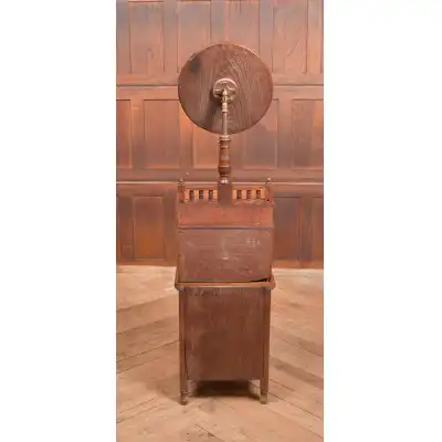 Edwardianischer Rasierständer aus Eiche – Antikes Schmuckstück für Ihr Zuhause 