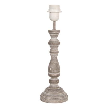 Clayre & Eef Lampenfuß Ø 11x35 cm Braun Holz