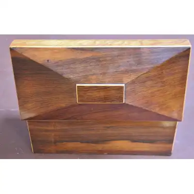 Regency Palisander Teekiste – Ein Meisterwerk der Regency-Ära