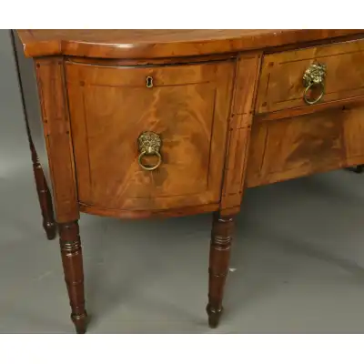 Georgian Mahogany Sideboard – Antikes Meisterwerk aus dem Jahr 1800