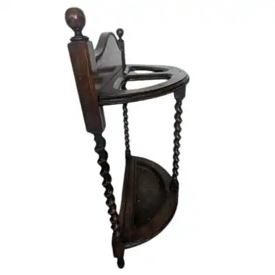 Antiker Regenschirmständer aus Eiche, um 1910 – Ein Meisterwerk der Handwerkskunst