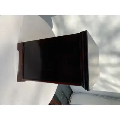 Antike Rotwalnuss Schubladenbox aus dem 18. Jahrhundert