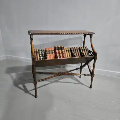 Mahagoni-Bücherregal im Regency-Stil – Antik ca. 1920