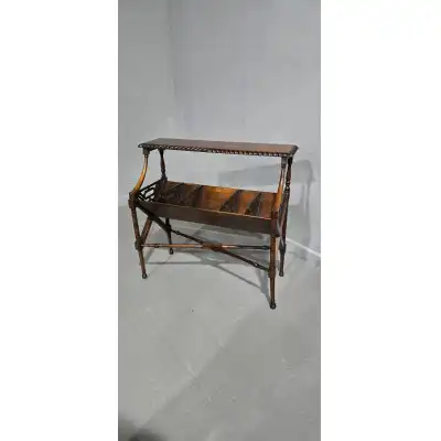 Mahagoni-Bücherregal im Regency-Stil – Antik ca. 1920