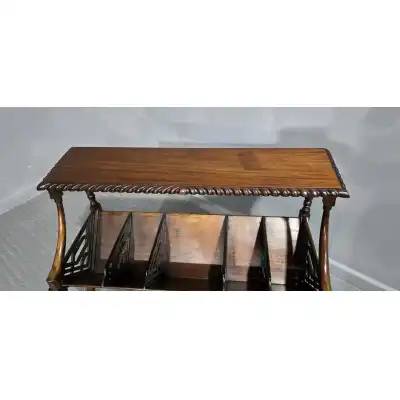 Mahagoni-Bücherregal im Regency-Stil – Antik ca. 1920