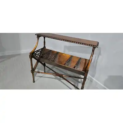 Mahagoni-Bücherregal im Regency-Stil – Antik ca. 1920