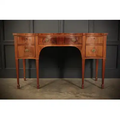 Regency Mahagoni-Sideboard mit feinen Intarsien – Antik ca. 1800