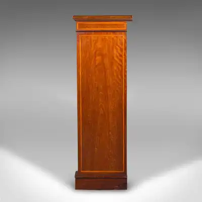 Großer antiker englischer Vitrinenschrank – Edwardianische Epoche, ca. 1910