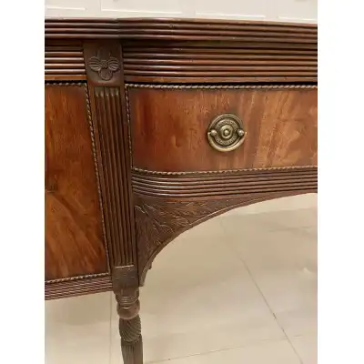 Antikes George III Mahagoni-Breakfront-Sideboard – 18. Jahrhundert