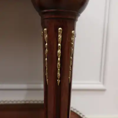 Antike französische Mahagoni-Vitrine – Edwardianische Epoche, ca. 1900