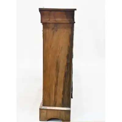 Antikes viktorianisches Sideboard aus Nussbaum mit Intarsien (ca. 1860)