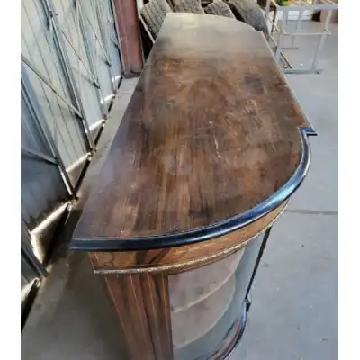 Viktorianische Inlaid- und Ormolu-besetzte Walnuss-Anrichte