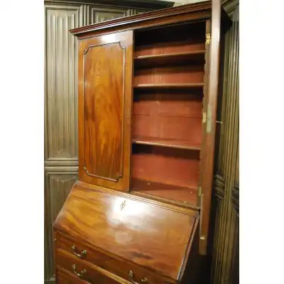 Georgian Mahogany Bücherschrank