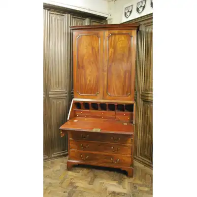 Georgian Mahogany Bücherschrank