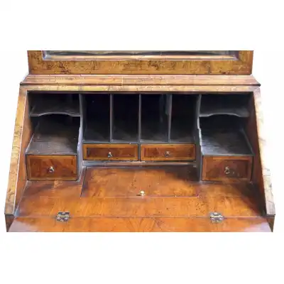 Antikes Bücherregal im Queen Anne Stil