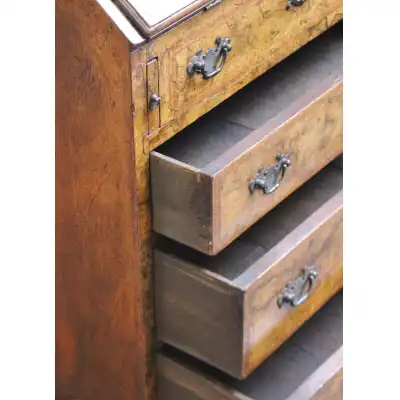 Antikes Bücherregal im Queen Anne Stil