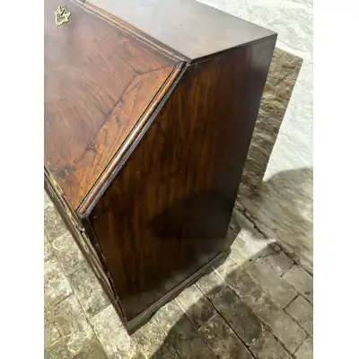 Antiker Eichen-Schreibsekretär aus der Georgischen Ära