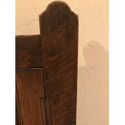 Antike Sitzbank- Sofa aus Eichen