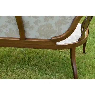 Antikes Sofa aus massivmahagoni