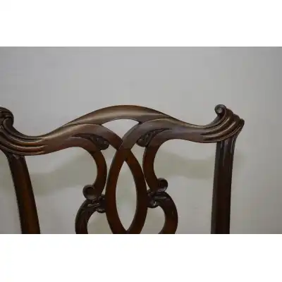 Antike Chippendale-Couch-Sofa