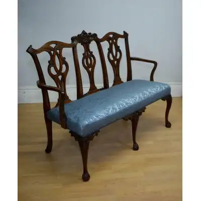 Antike Chippendale-Couch-Sofa