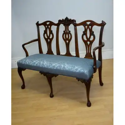 Antike Chippendale-Couch-Sofa