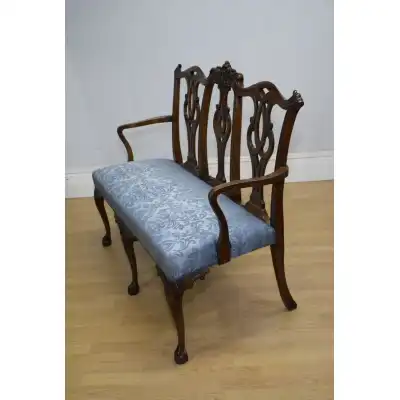 Antike Chippendale-Couch-Sofa