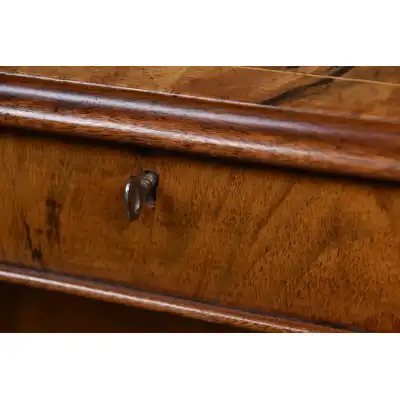 Victorian Walnuss Sekretär-Schreibtisch
