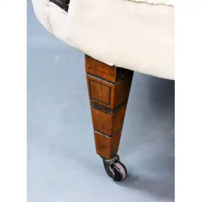 Gesprächssofa aus Walnuss