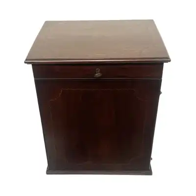 Antike Apothekerbox aus Mahagoni