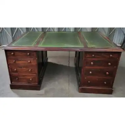 Viktorianischer Schreibtisch aus mahagoni