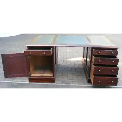 Viktorianischer Schreibtisch aus mahagoni