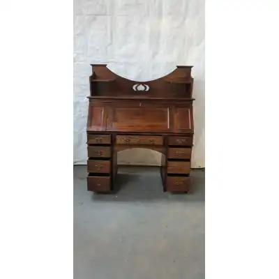 Antike Schreibtisch aus Eiche