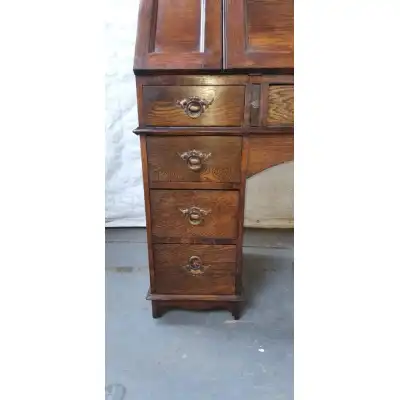 Antike Schreibtisch aus Eiche