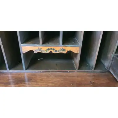 Antike Schreibtisch aus Eiche