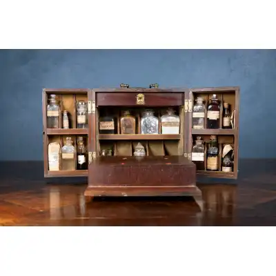 Apothekerschrank aus Mahagoni