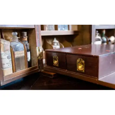 Apothekerschrank aus Mahagoni