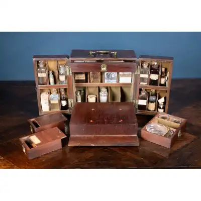 Apothekerschrank aus Mahagoni