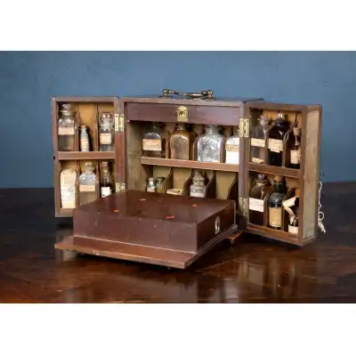 Apothekerschrank aus Mahagoni