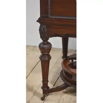 Antiker Mahagoni Getränkeschrank