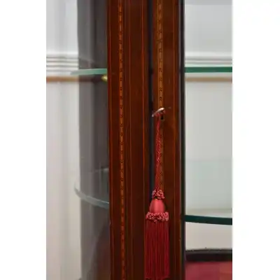 Edwardianische Zylindervitrine