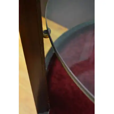 Edwardianische Zylindervitrine