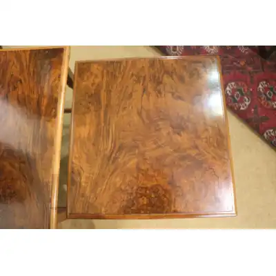 Edwardianisches Set aus 3 Besitelltischen