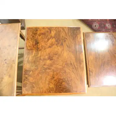 Edwardianisches Set aus 3 Besitelltischen