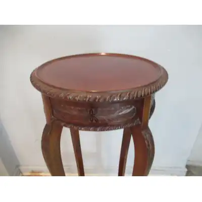 Pflanzenständer aus Mahagoni