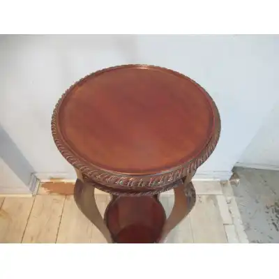 Pflanzenständer aus Mahagoni